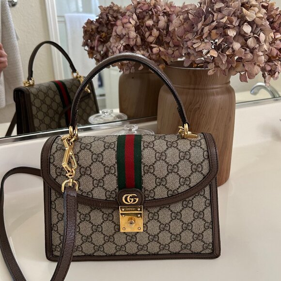 Authentic Gucci  Ophidia (top handle) bag - Great condition - Picture 1 of 4